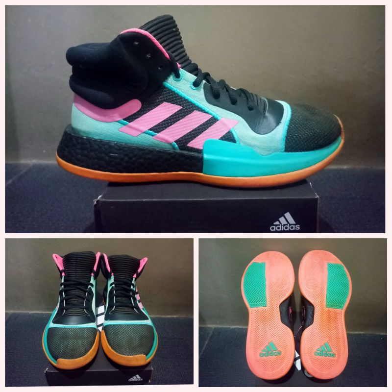 Sepatu basket adidas marquee boost second kondisi joss size 43.5