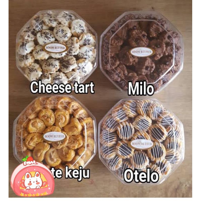 

kue kering 4 toples berat isi 500grm
