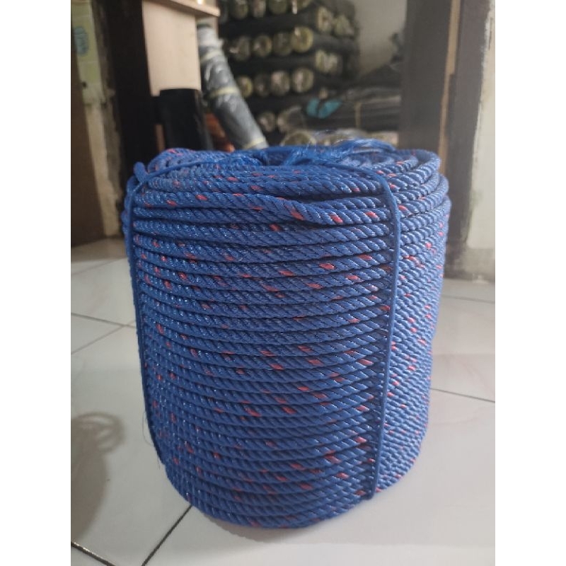 

Tali tambang plasti PE ukuran 8 mm harga eceran untuk 10 meter