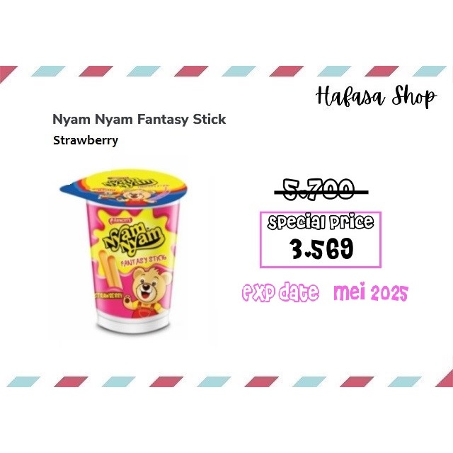 

Nyam Nyam Fantasy Stick - Strawberry