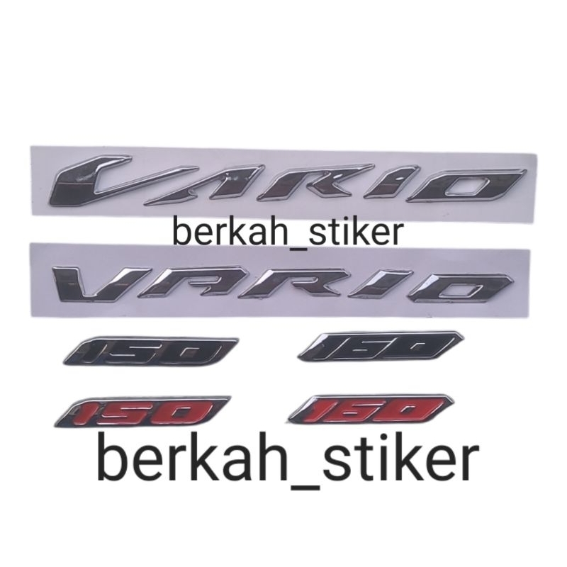 emblem vario  150/160 tahun 2015  2017/emblem vario tahun  2022