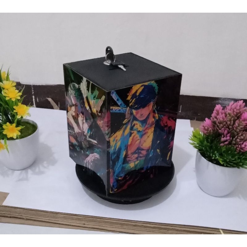 celengan joro lucu celengan kunci gembok vifal kunci buka tutup ukuran jumbo