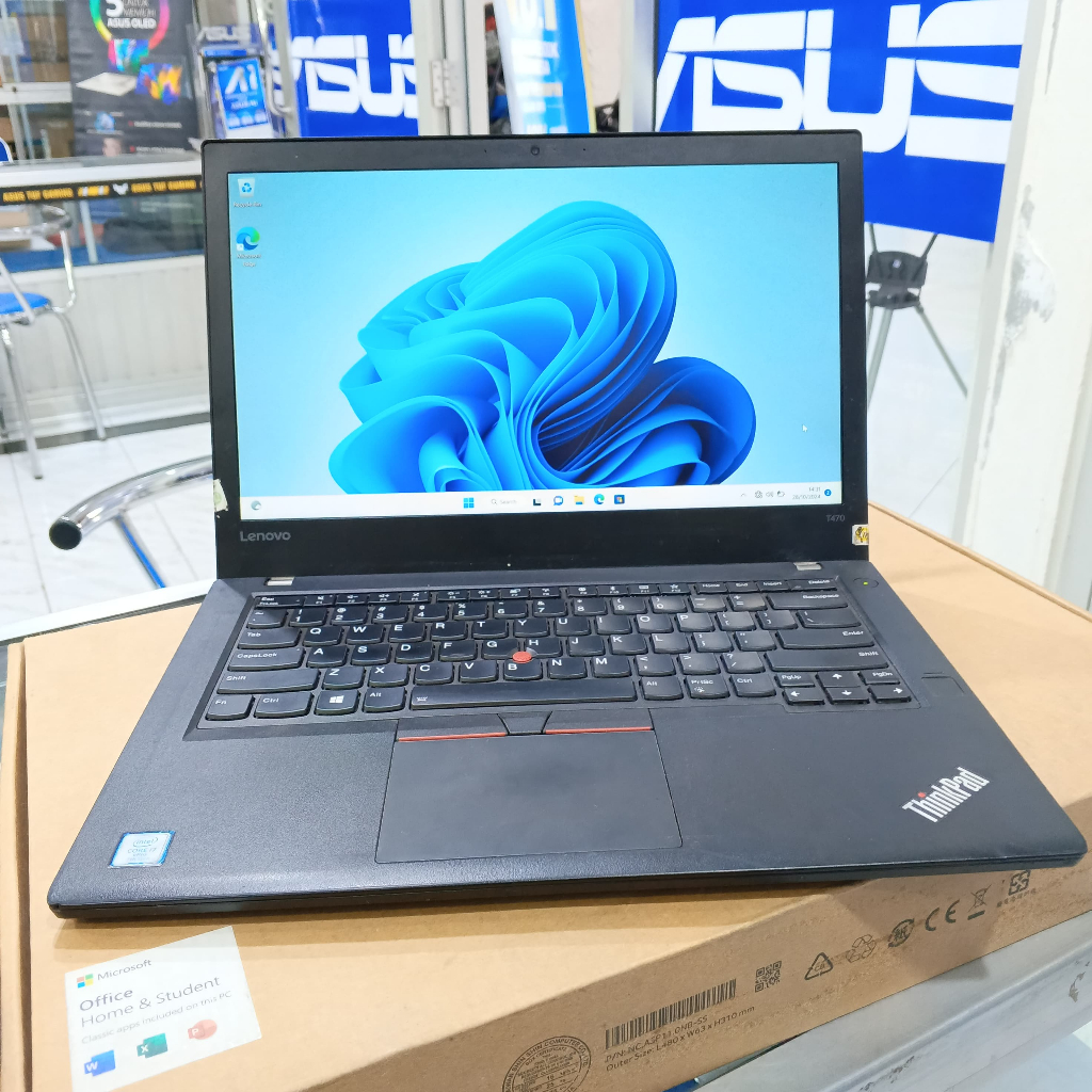 LENOVO THINKPAD T470/i5-6300U/8GB/256GB/12"in HD/Win 10/SECOND