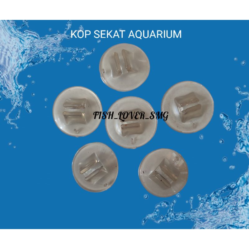 Kop sekat aquarium/ Dop sekat aquarium