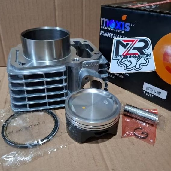 BLOK SEHER CRF 64,5 MM//BORING SET BORE UP HONDA VERZA 150 MEGAPRO NEW MONOSHOCK MOXIS//CYLINDER BLO