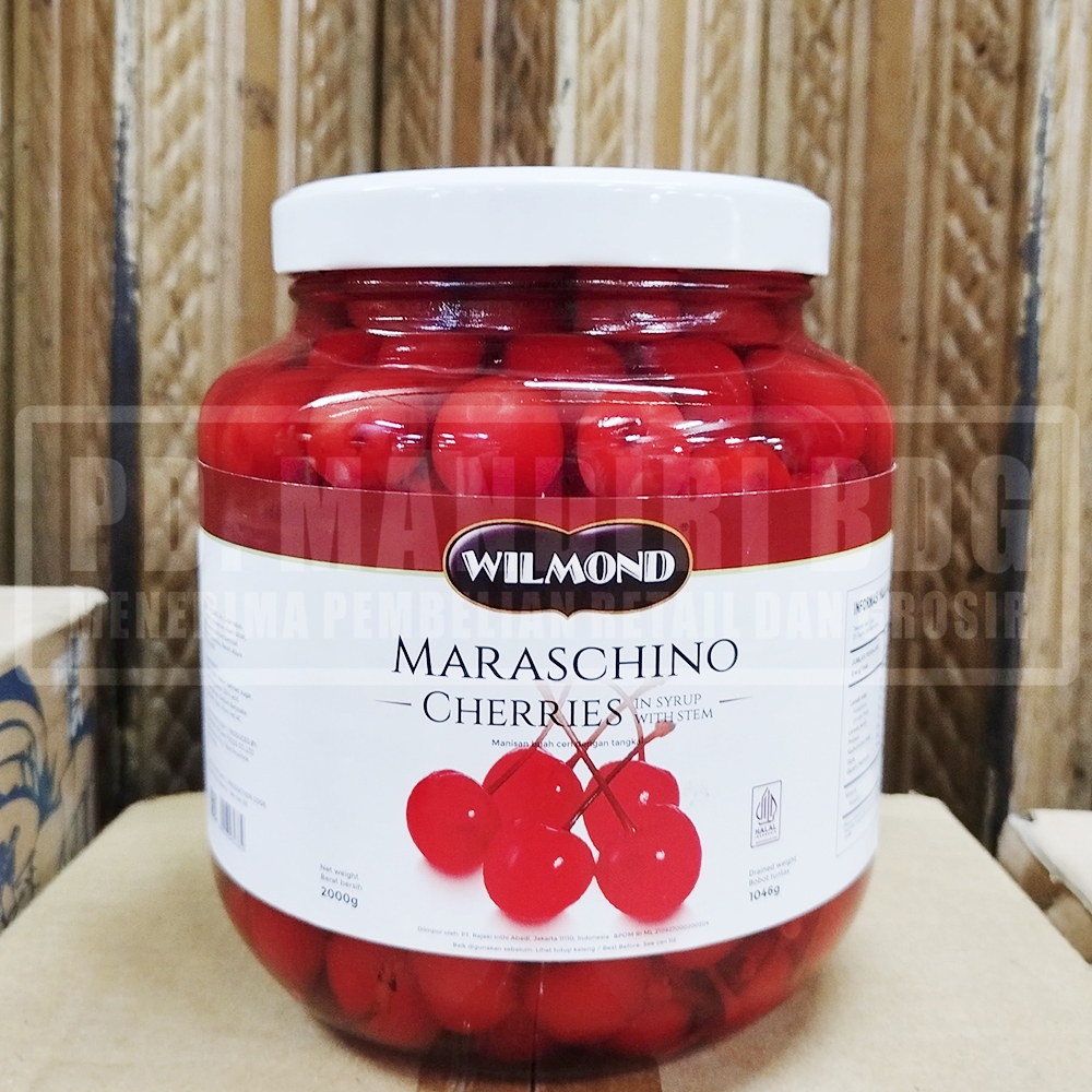 

WILMOND MARASCHINO CHERRIES 2 KG