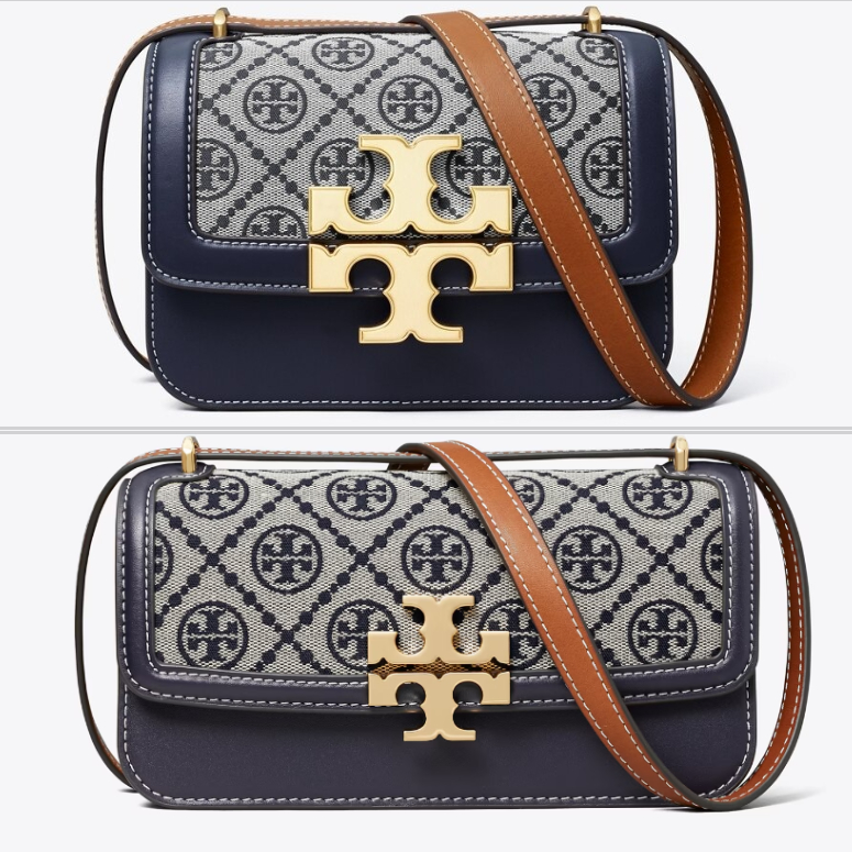 QH Ori TB 151309 159013 Eleanor Monogram Tas Bahu Wanita Ukuran Kecil Tas Selempang