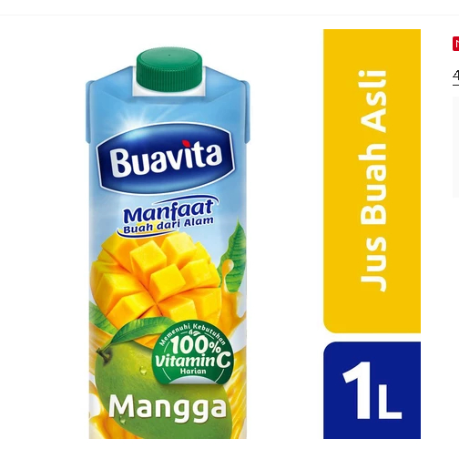 

Buavita Jus Buah Asli Mangga 1000 Ml - Mango Juice, Jus Mangga - TERMURAH