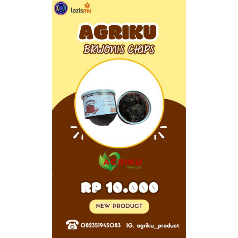 

Brownis chips agriku