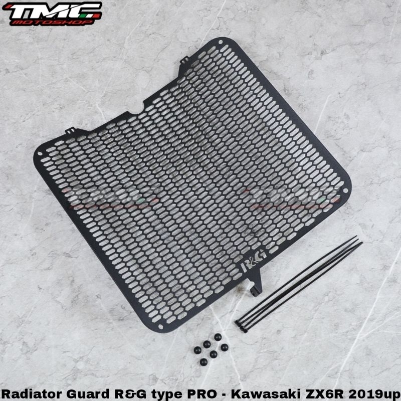 Cover pelindung radiator guard R&G ZX6 ZX636 ZX6R 2019 up