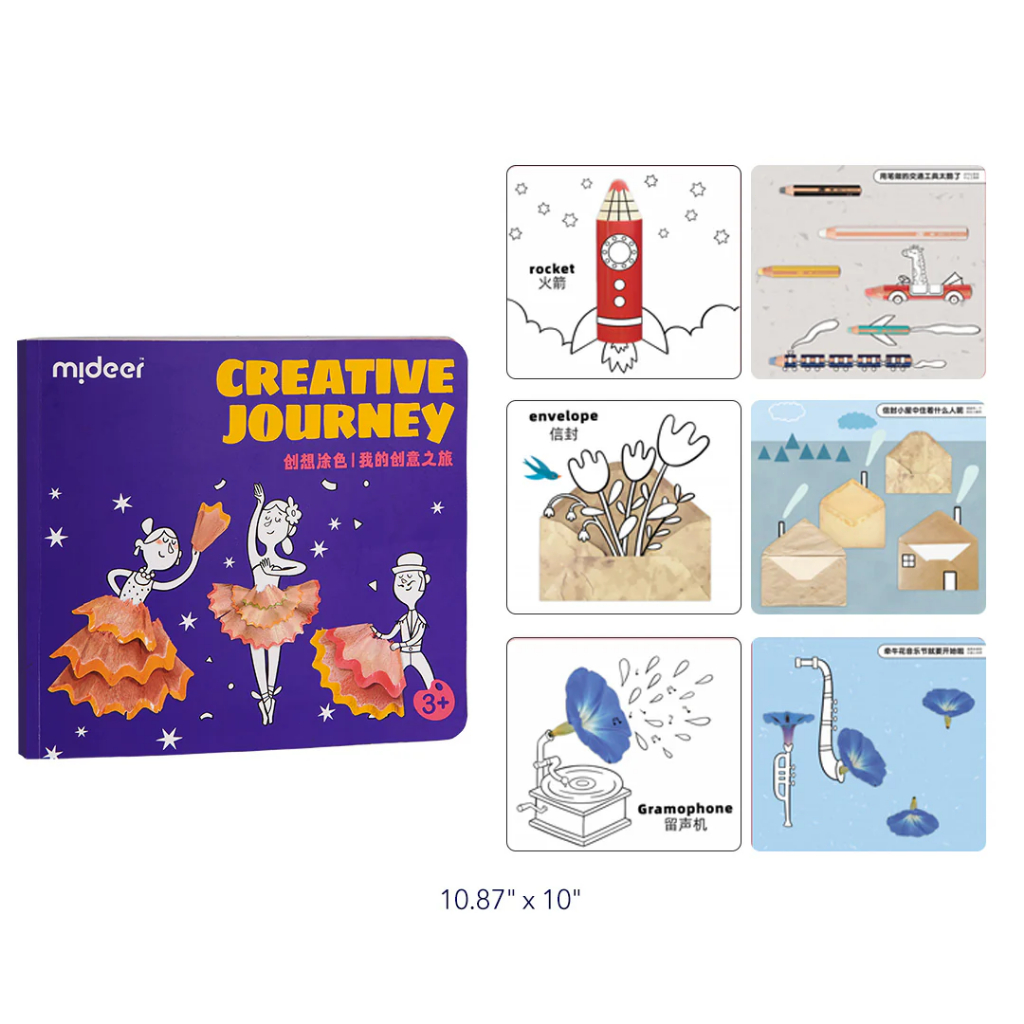 

YUH Mideer&Hhtune Children Coloring Book / Buku Mewarnai Anak 42 Lembar Kertas 170G