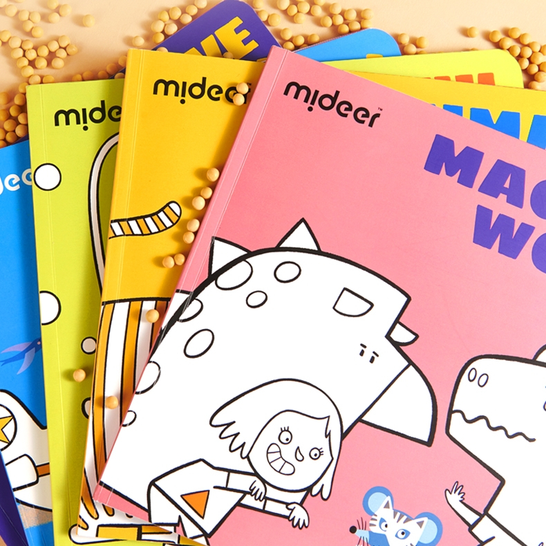 

Mideer&Hightune Children Coloring Book / Buku Mewarnai Anak 42 Lembar Kertas 170G