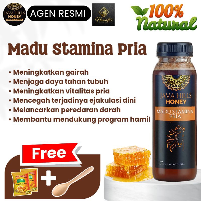 

Madu Stamina Pria Javahills Honey