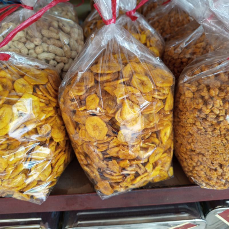 

Keripik Pisang Manis Madu Bulat Kemasan 500gram