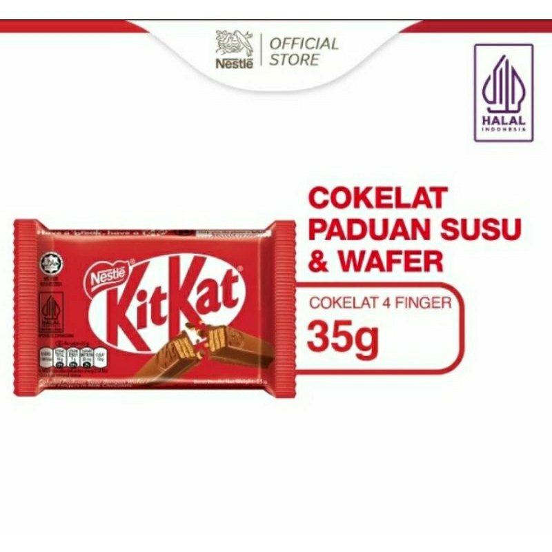 

KitKat Original Chocolate 4F 35 g