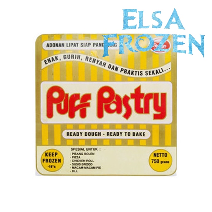 

STELLA PUFF PASTRY 750GR / FROZEN FOOD