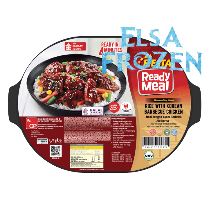 

FIESTA READY MEAL KOREAN BARBECUE CHICKEN 320GR