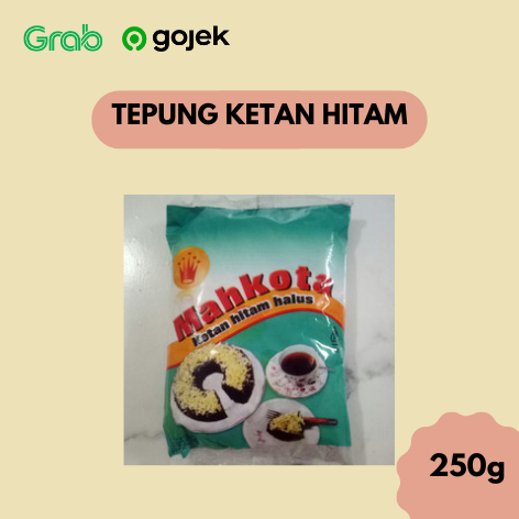 

Tepung Ketan Hitam Halus Mahkota 250 gram