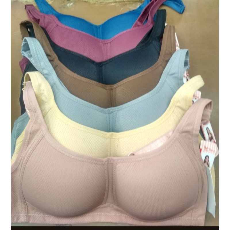 Bra Elena 24013 full cup tanpa kawat size 36-42 cup C