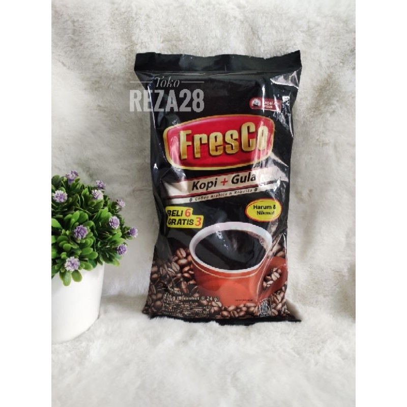 

kopi fresco (kopi+gula) isi 9pcs