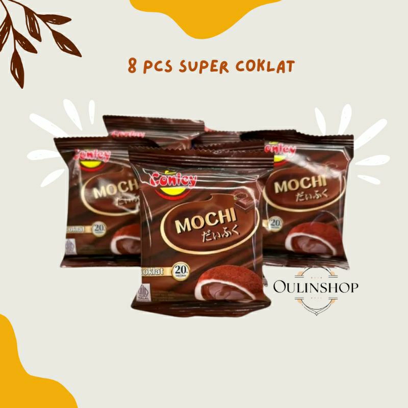 

Conley Mochi Viral Super Coklat Kue Mochi Conley Dengan Aneka Rasa