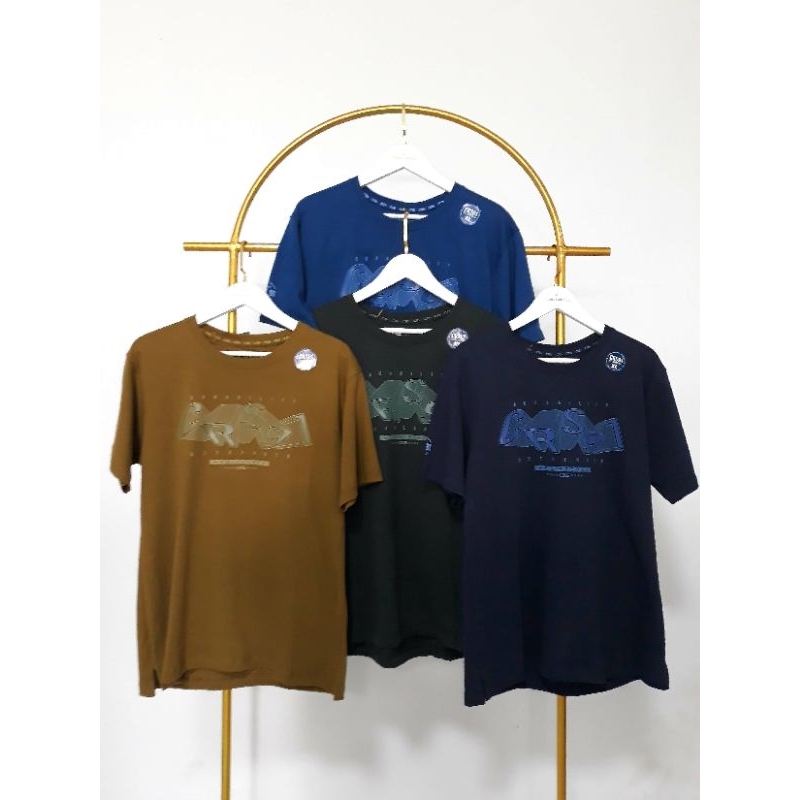 Frendi collection | Kaos pria dewasa model oblong lengan pendek, kaos oblong dewasa motif CRS 91, ba