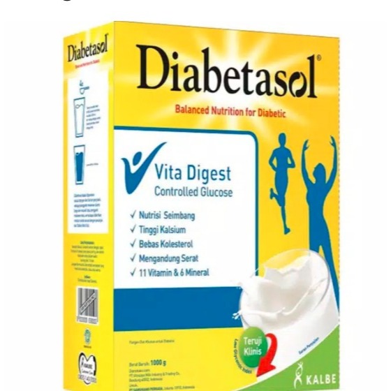 

Diabetasol Vita Digest Susu Rasa Vanilla 570 g