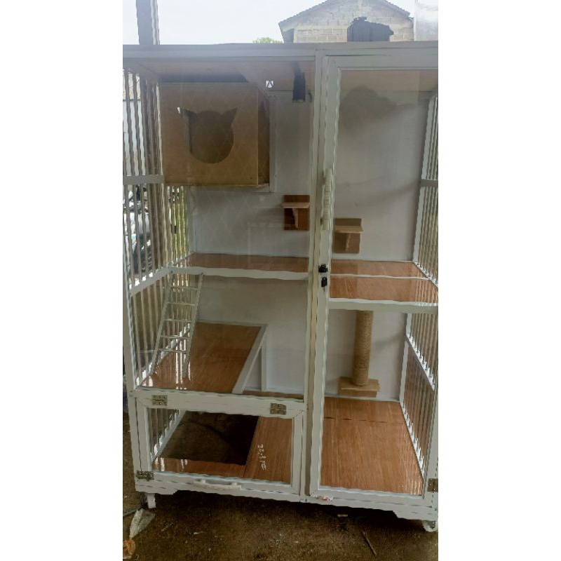 pijakan kayu kucing/cat tree berkualitas