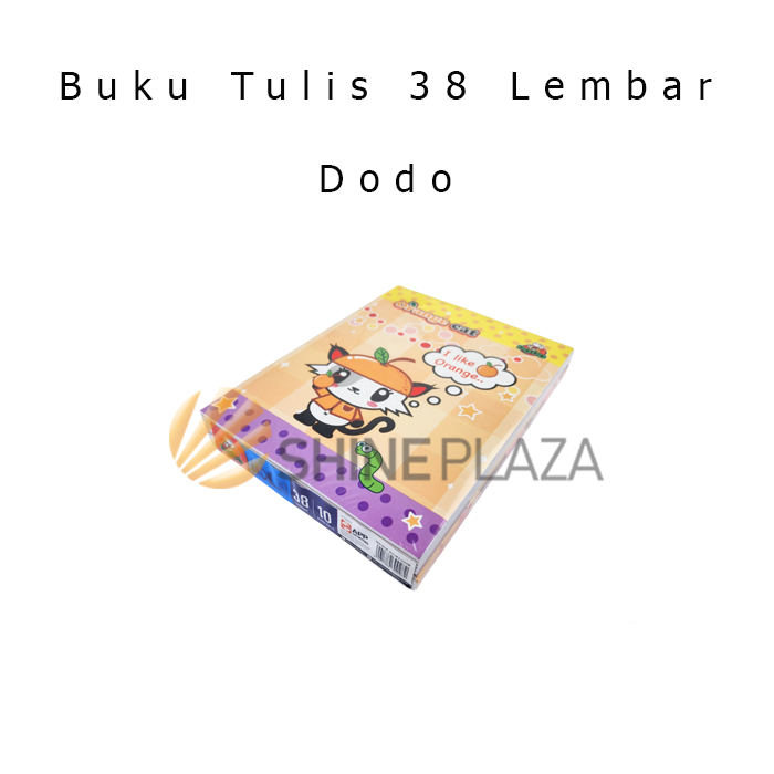 

Buku Tulis Sekolah Anak Dodo 38 Lembar 1 Buah By SIDU Sinar Dunia
