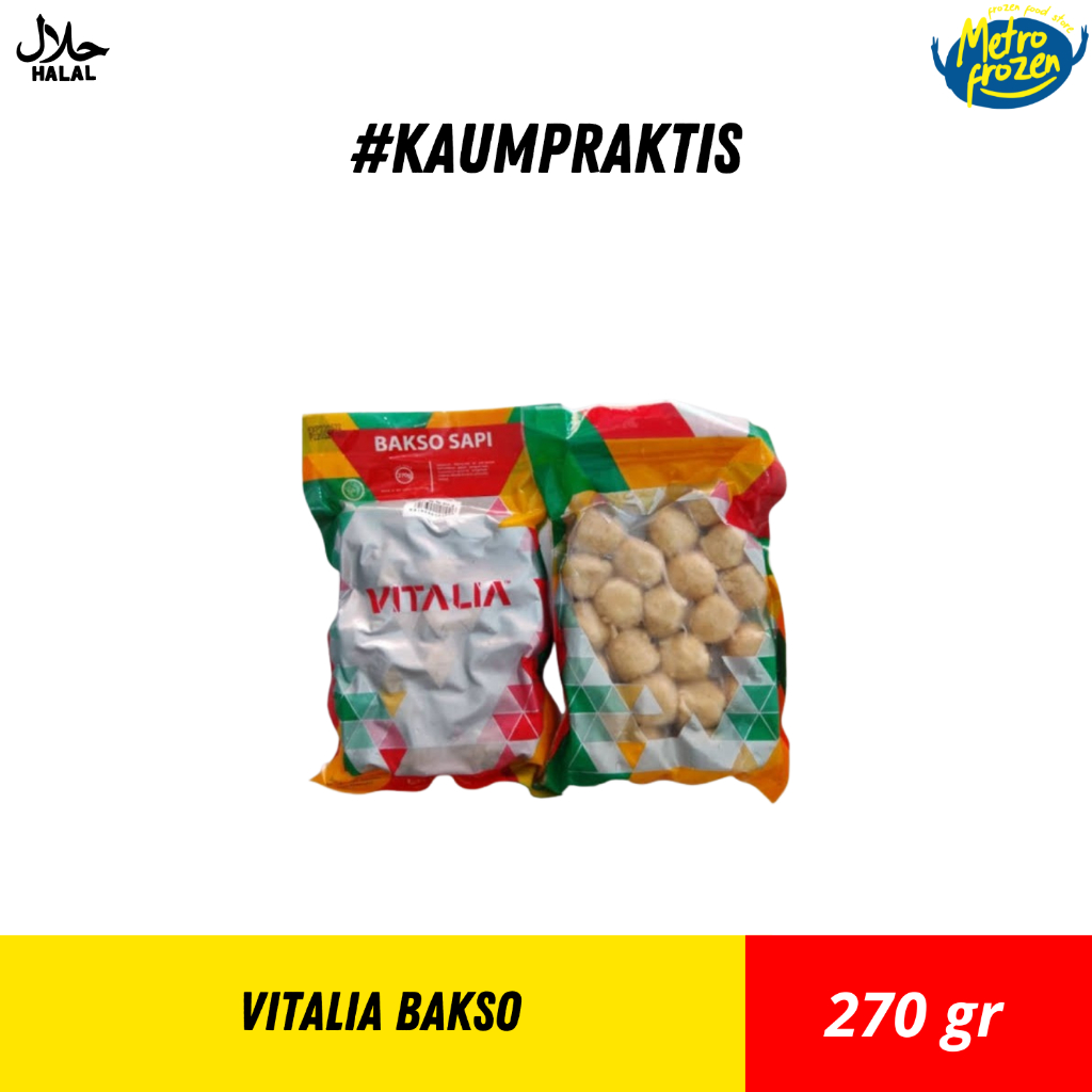

Vitalia Bakso 270gr