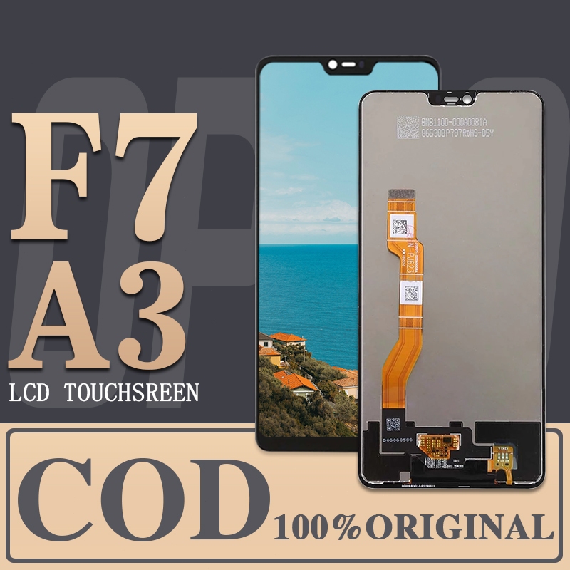 【ORIGINAL+LEM】LCD for OPPO F7/A3 ORIGINAL 100% FULL SET LAYAR HIGH ORI TOUCHSCREEN