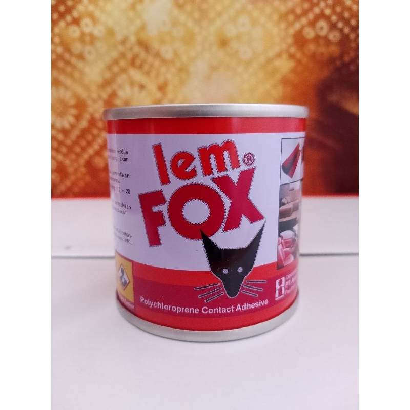 

Lem Kuning FOX Serbaguna/Lem Kaleng FOX 70g/Lem FOX