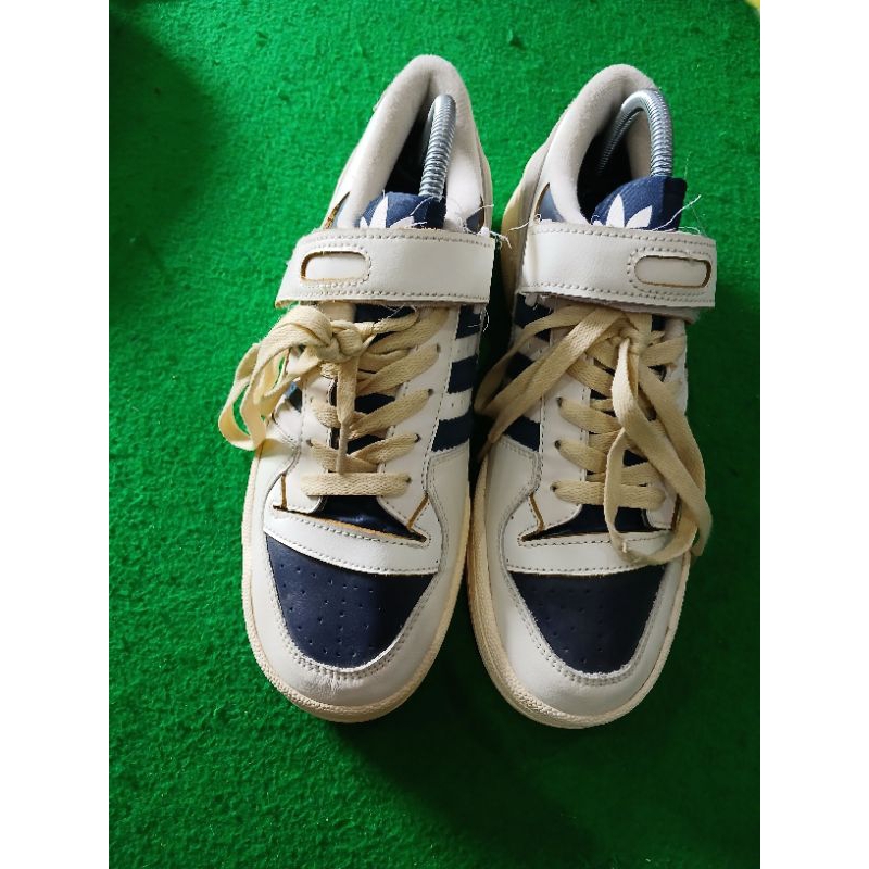 Jual sepatu adidas forum 84 low catdboard white blue