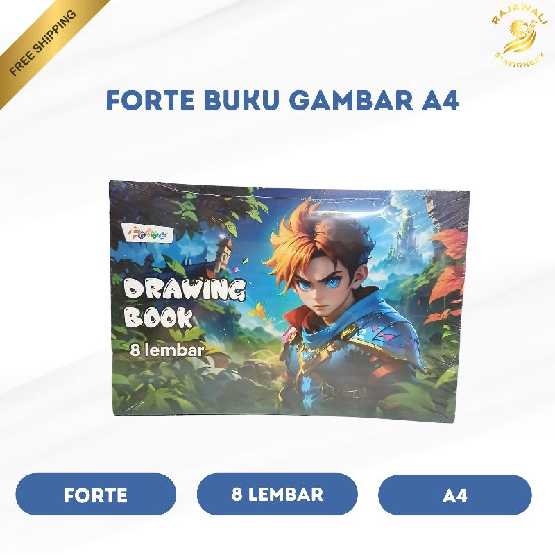 

Forte Buku Gambar A4 | 8 Lembar | 1 Pack (10)