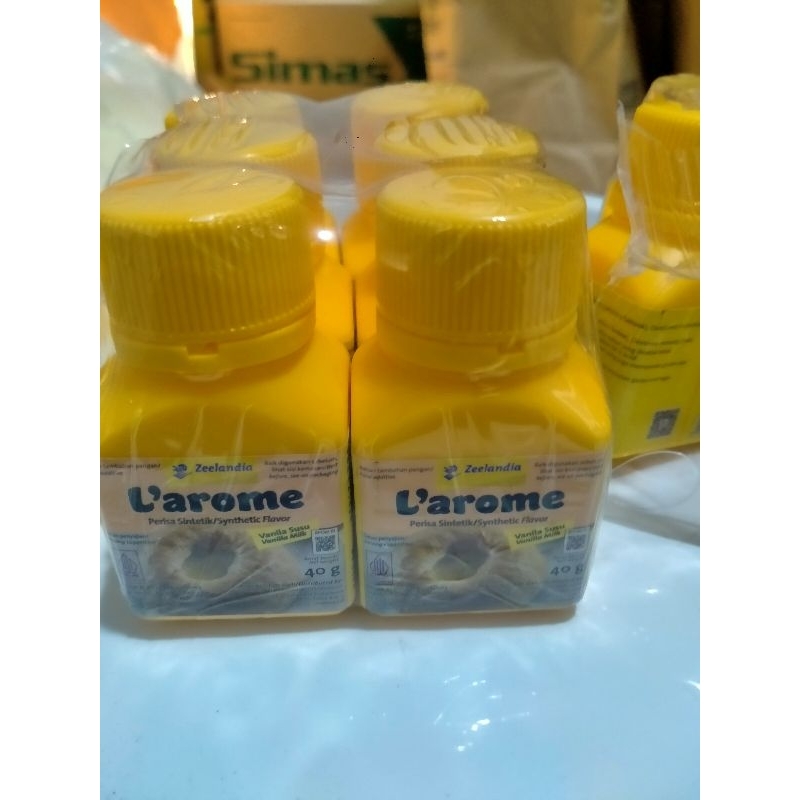 

larome vanilla susu 36x40gr