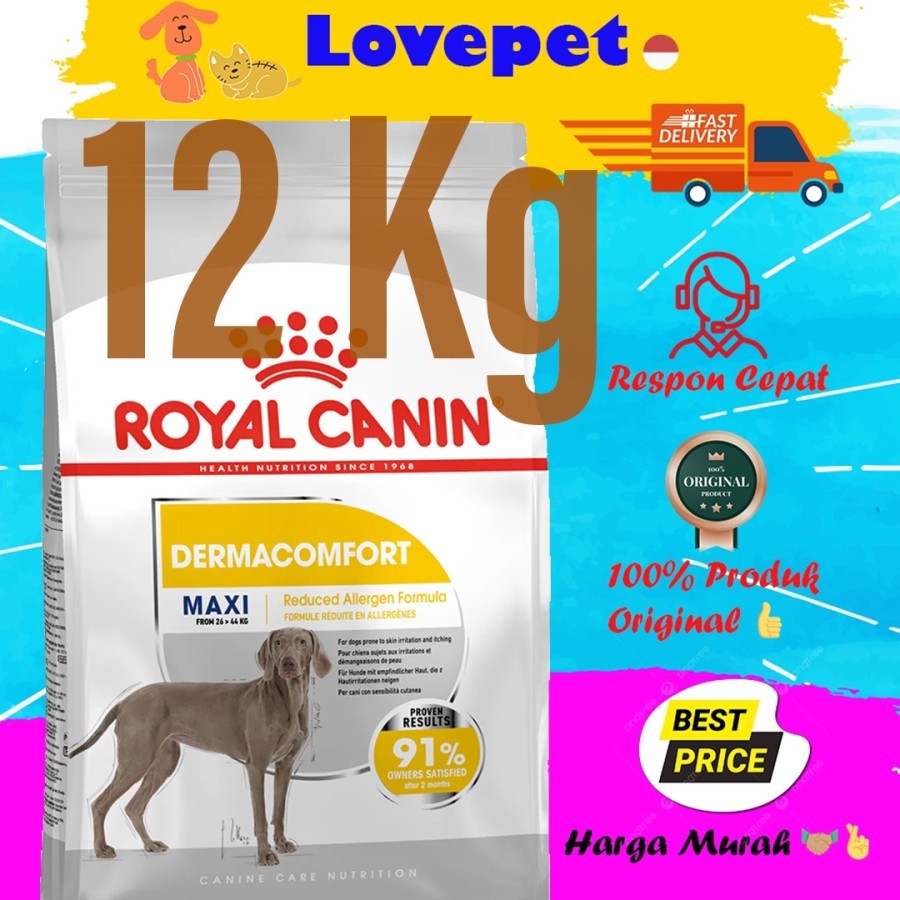 Royal Canin Maxi Dermacomfort 12Kg/ RC Maxi Derma Adult 12 Kg