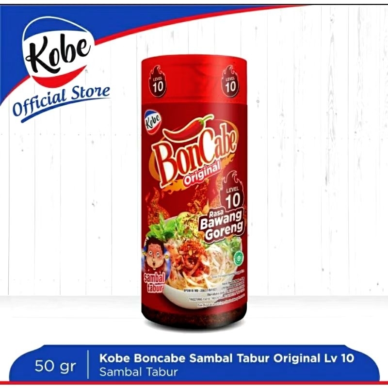 

Bon Cabe Kobe Original BOTOL Level 10 50gr