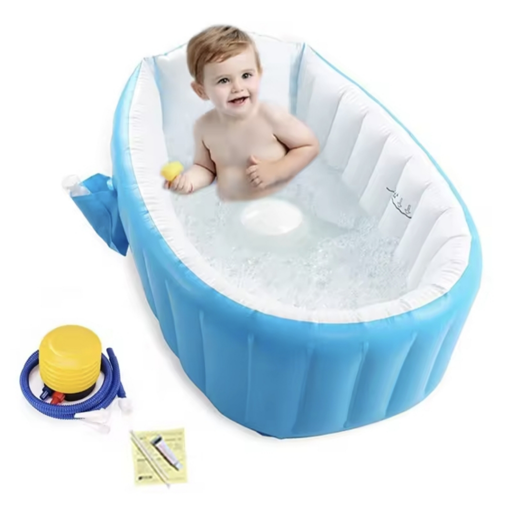 MH - TEMPAT MANDI BAYI INTIME BALON POMPA - BABY BATH TUB - BABY SET BATH