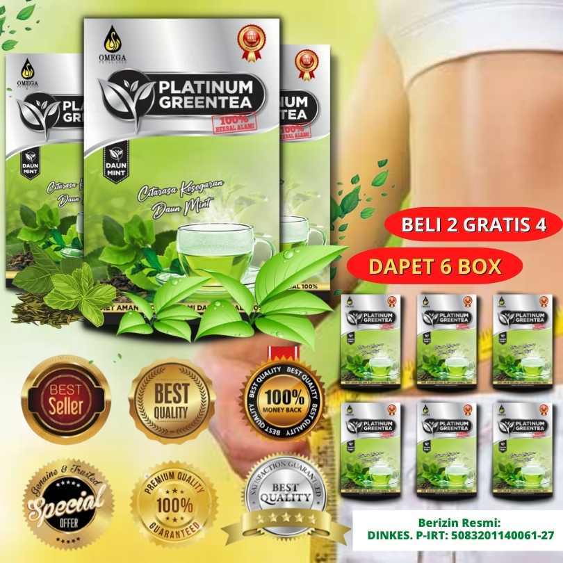 

PLATINUM GREENTEA TEH DIET HIJAU TERLARIS DAN PELANGSING HERBAL ALAMI SEHAT DAN AMAN