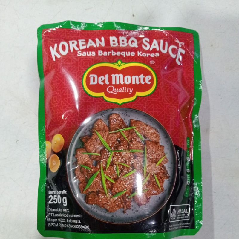 

DELMONTE KOREAN BARBEQUE 250GR