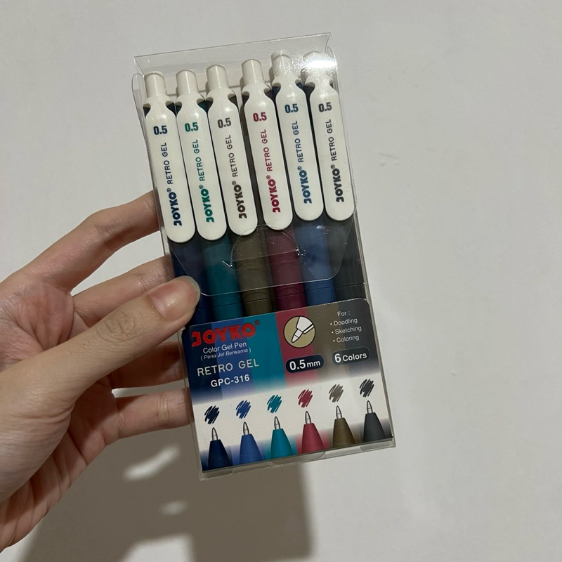 

JOYKO Retro Gel 0.5mm 6 Colors