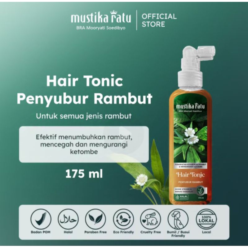 mustika ratu Hair tonic 175ml