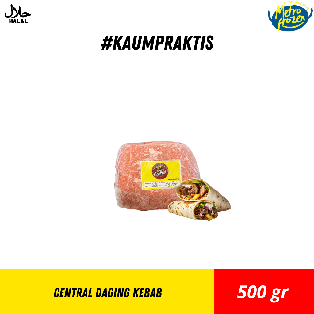 

CENTRAL Daging Kebab Repack 500gr