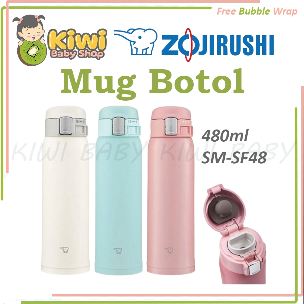 Zojirushi Mug Botol 480ml SM-SF48 / Mug Botol Minum Termos
