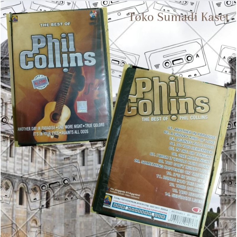 VCD vocal di populerkan the best phil Collins