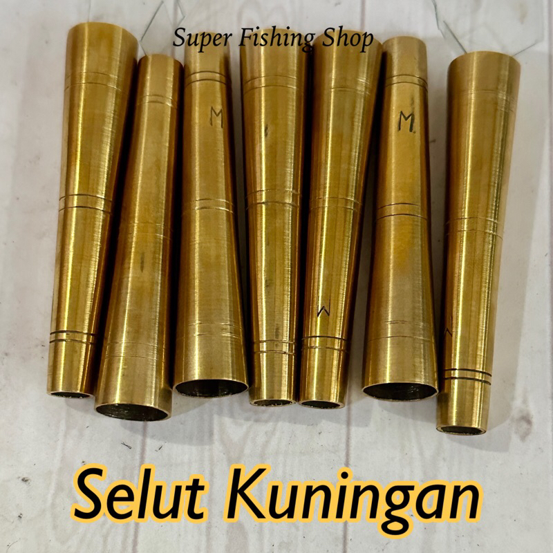 Selut Joran Tebal bahan Kuningan