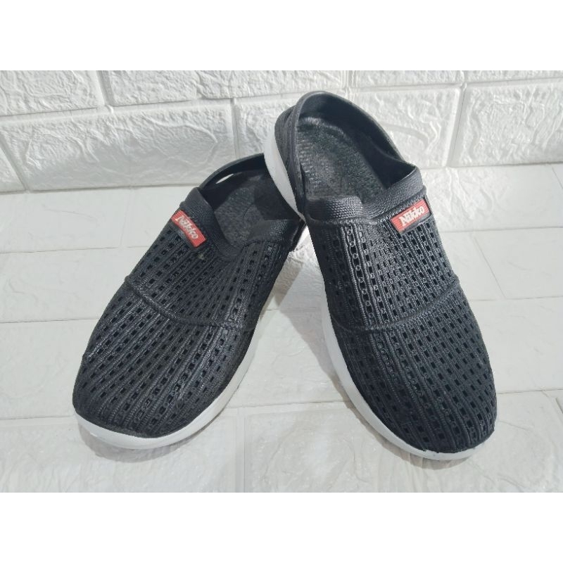 Sandal Slop Karet Pria Nikko 8151 /Sepatu Slop Kerja