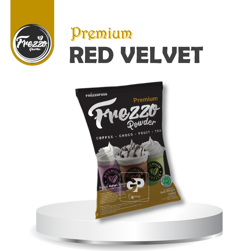 

Red Velvet Premium 1kg - Bubuk Minuman Varian Smoothies Hight Quality Frezzo Grosir Powder