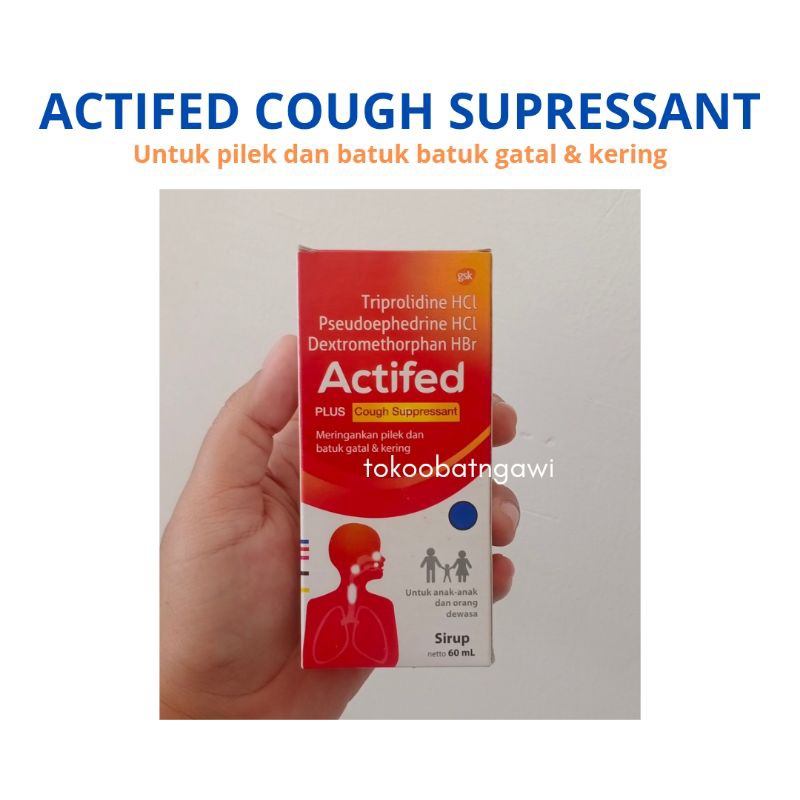 ACTIFED COUGH SUPRESSANT ACTIFED MERAH