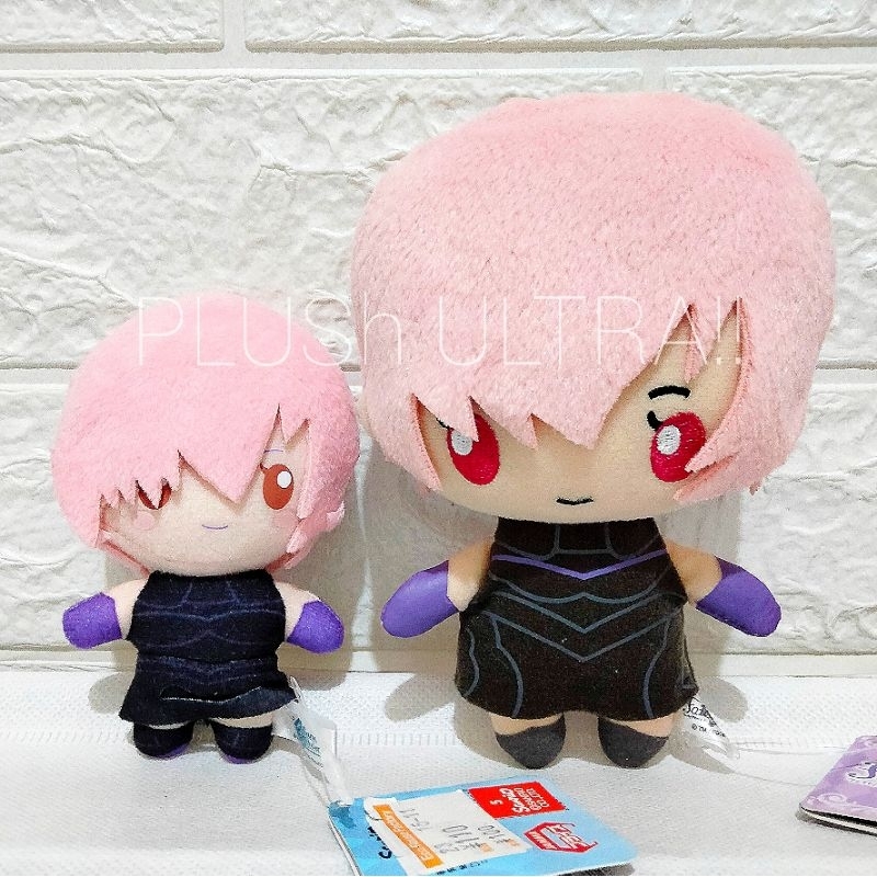 Mashu Kyrielight Fate Grand Order FGO Sanrio Anime Plush Doll Keychain Gantungan Kunci Boneka